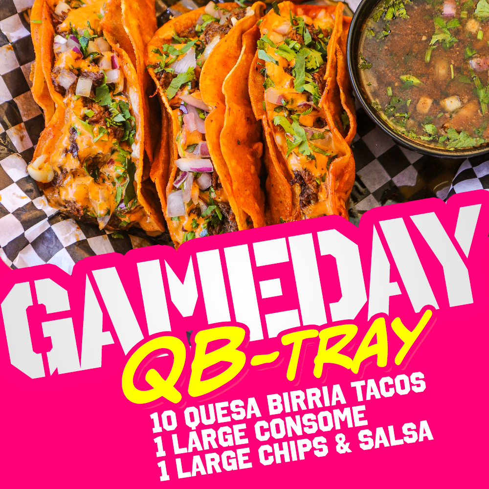 Gameday QB-Tray – Michi Tacos Merchandise